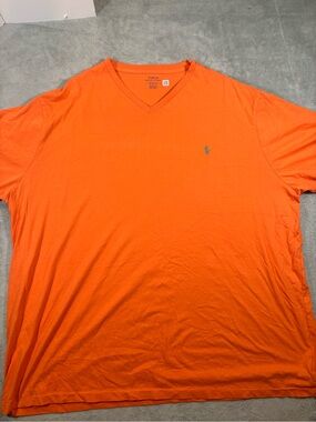 Orange Polo Ralph Lauren Tshirt size 3X